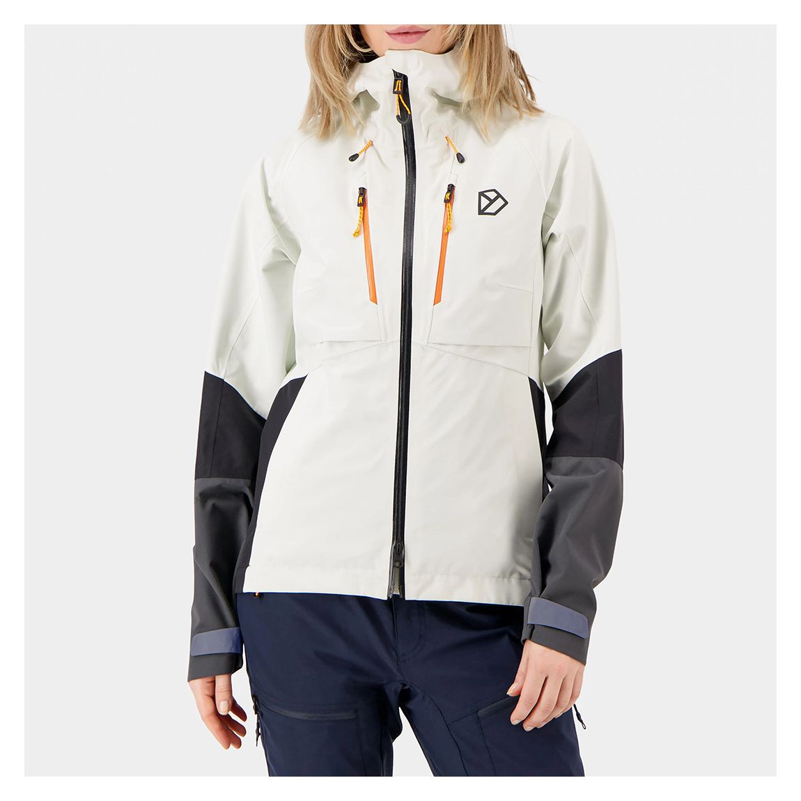 White Waterproof Indus Jacket main product photo