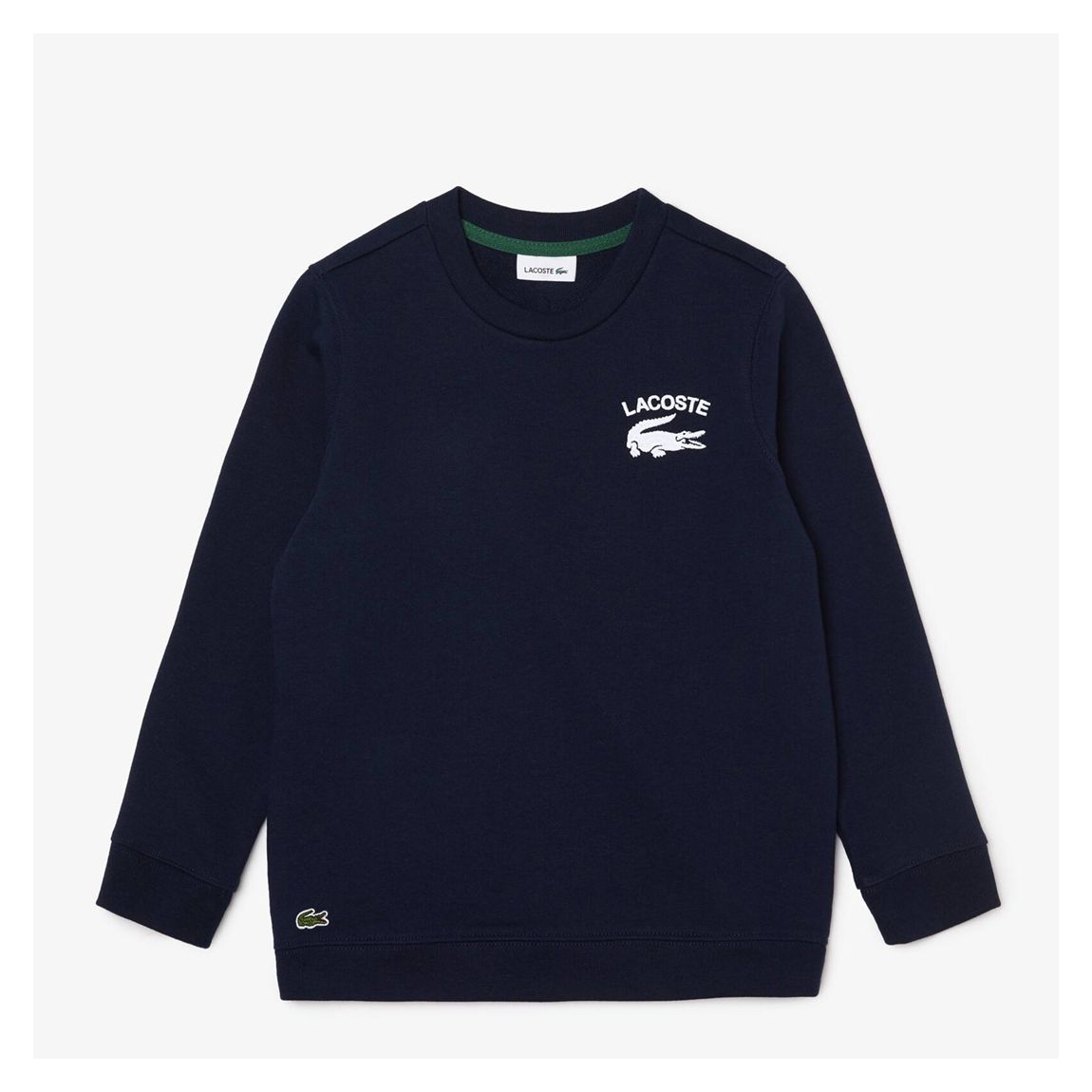 Teen Boy's Navy Logo Crew Neck Sweatshirt main product photo