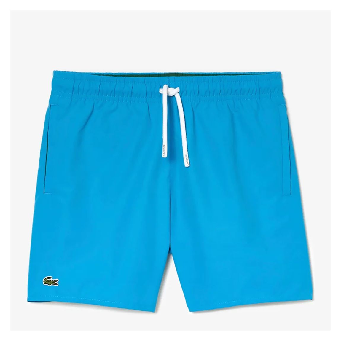 Teen Boy's Blue Logo Swim Shorts main product photo