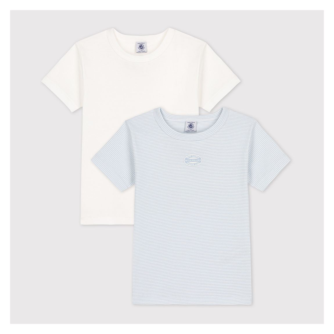 Blue 2 Pack Cotton T-Shirts main product photo