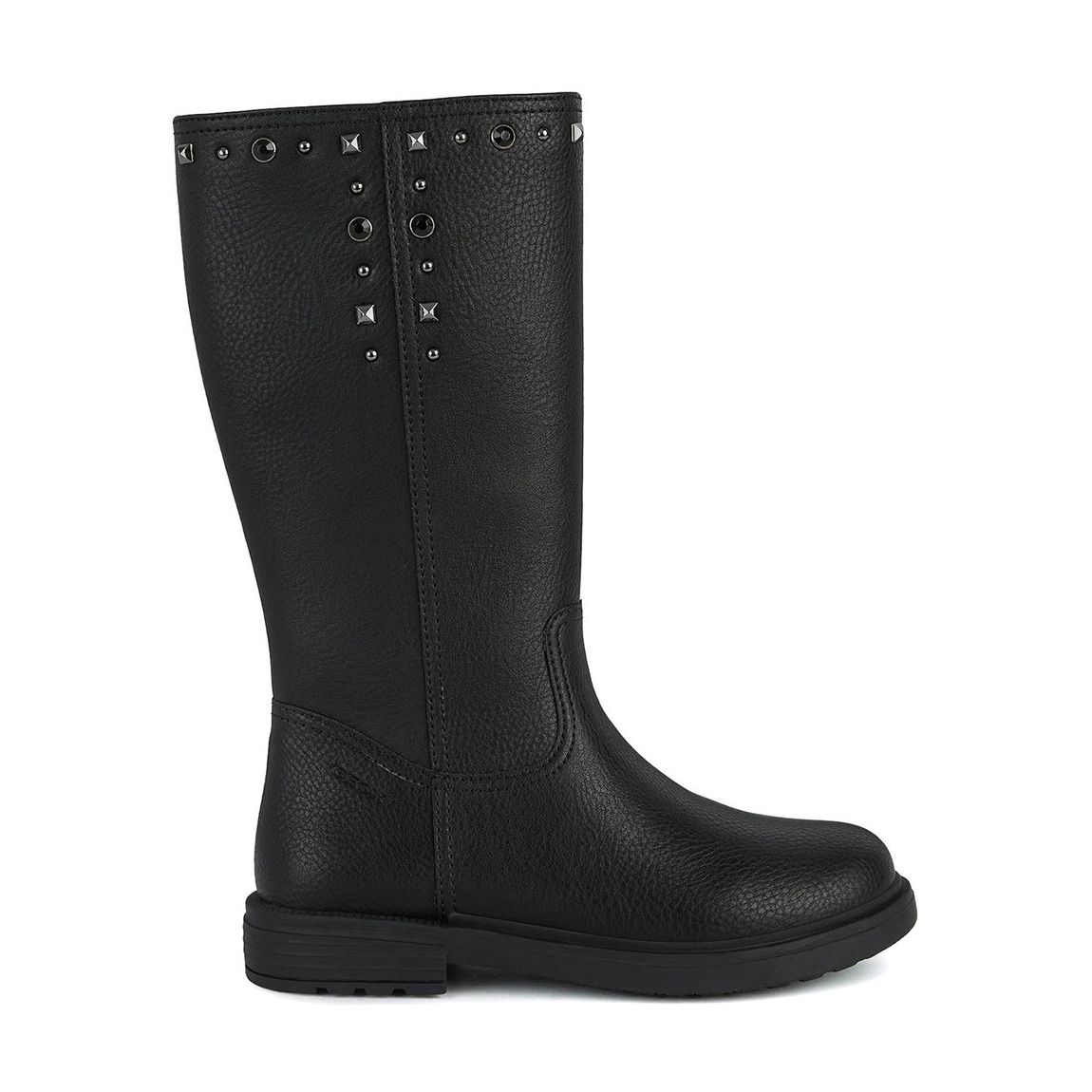 Black Eclair Stud Detailing Junior Boots main product photo