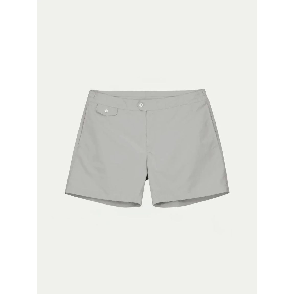 AURELIEN Classic Light Grey Swim Shorts for Men main product photo