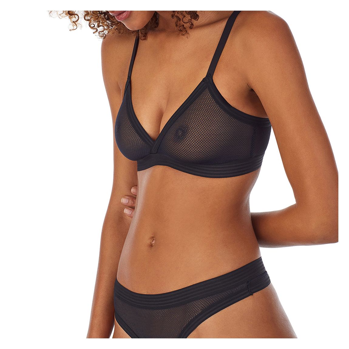 Black Lace Bralette main product photo