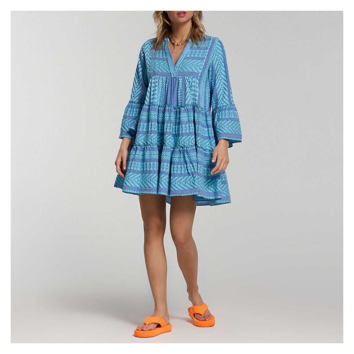 Blue Ella Dress main product photo