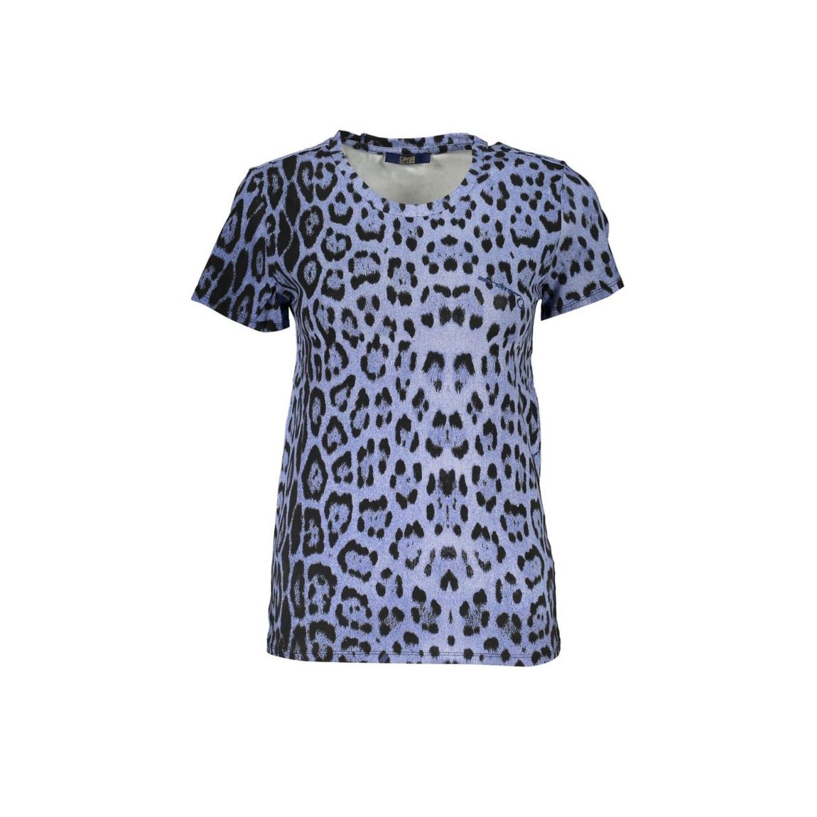 Leopard Print TShirt CA26781 Wo - Light Blue T-Shirts main product photo