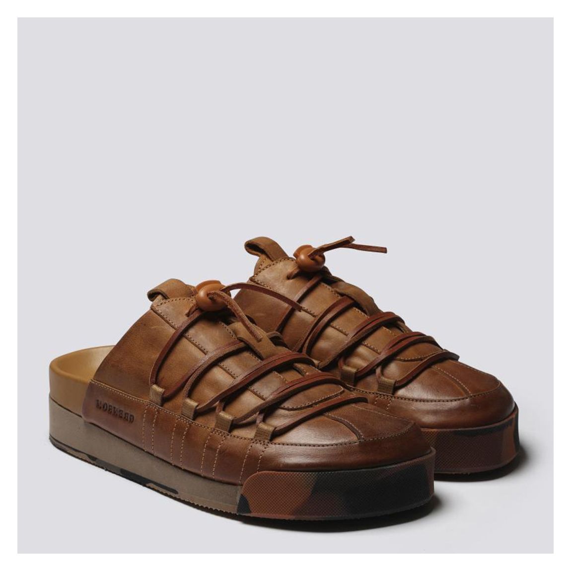 Ladies Brown Sneaker 75 Nubuck Slide main product photo