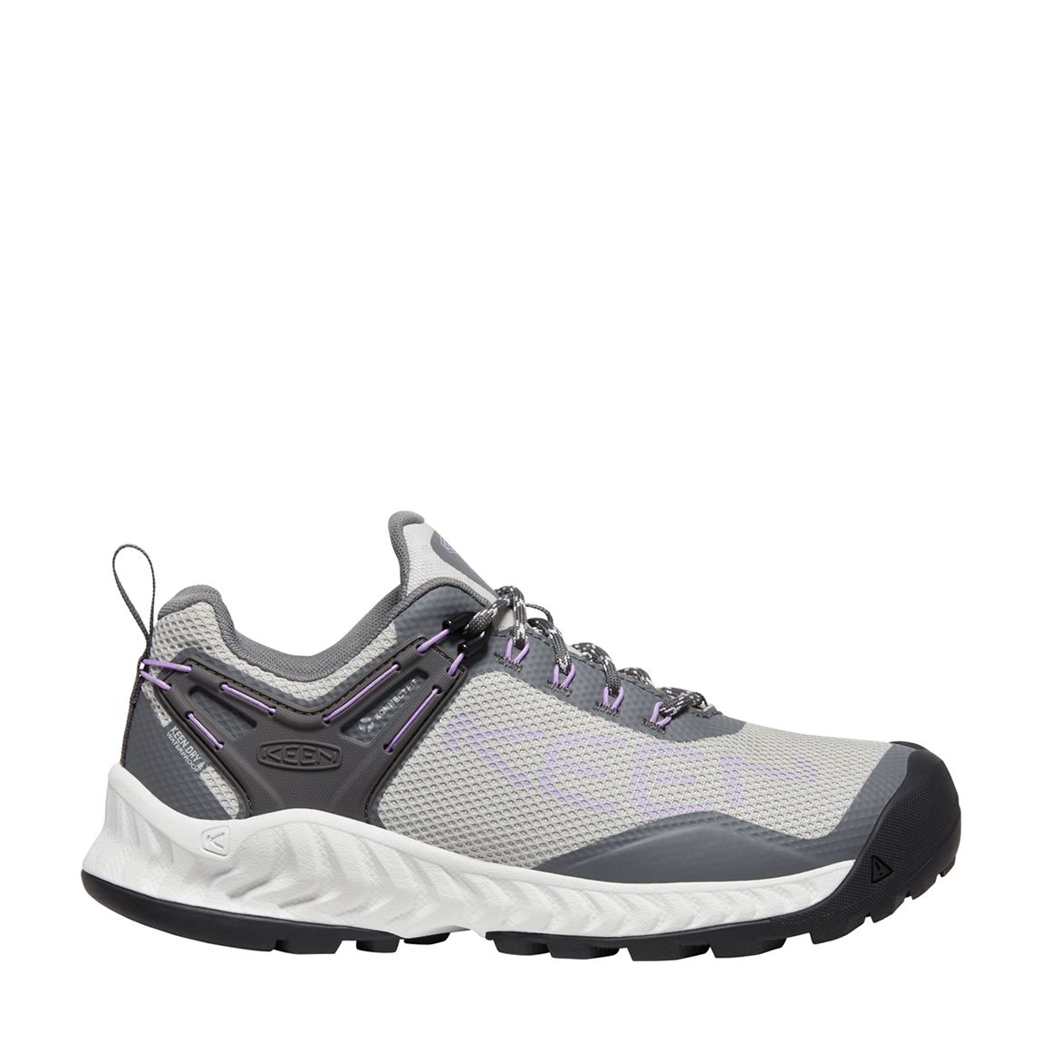 Women's Grey Nxis Evo Waterproof Walking Shoe main product photo