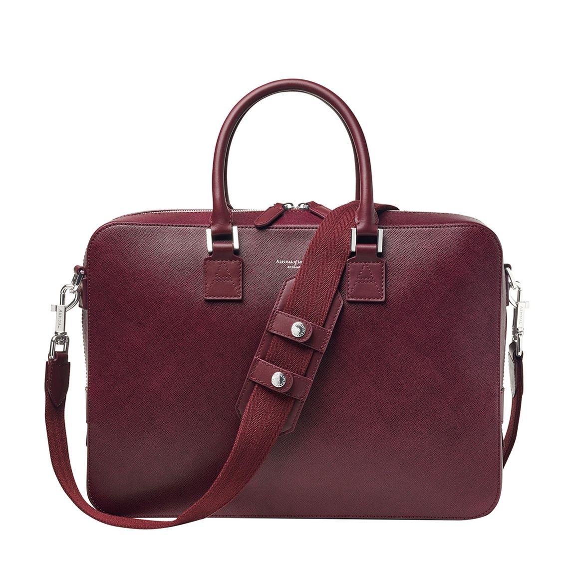 Burgundy Small Mount Street Document Bag main product photo