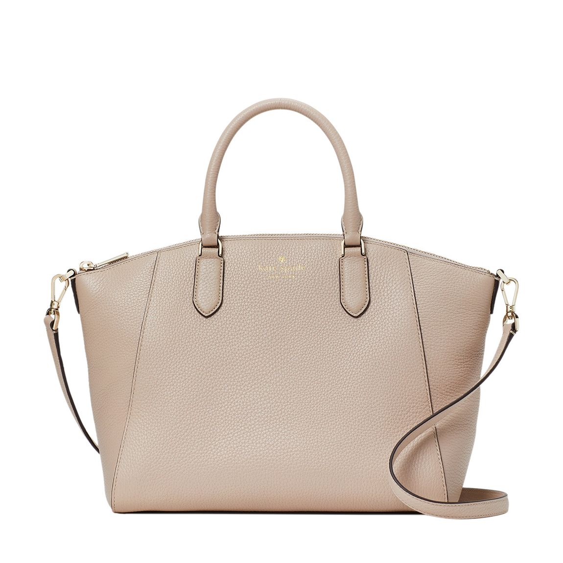Warm Beige Parker Medium Satchel main product photo