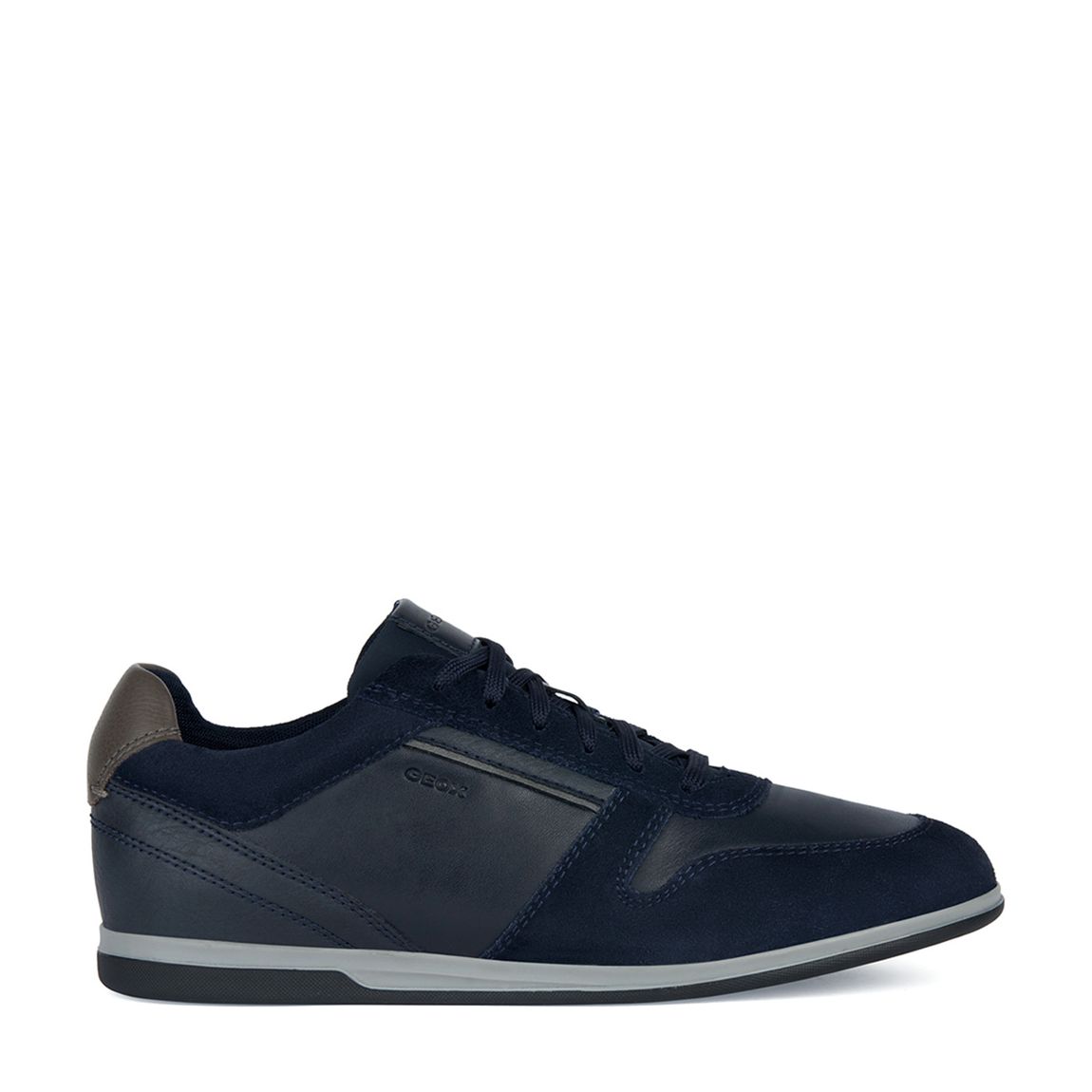 Navy Renan Suede Trainers main product photo