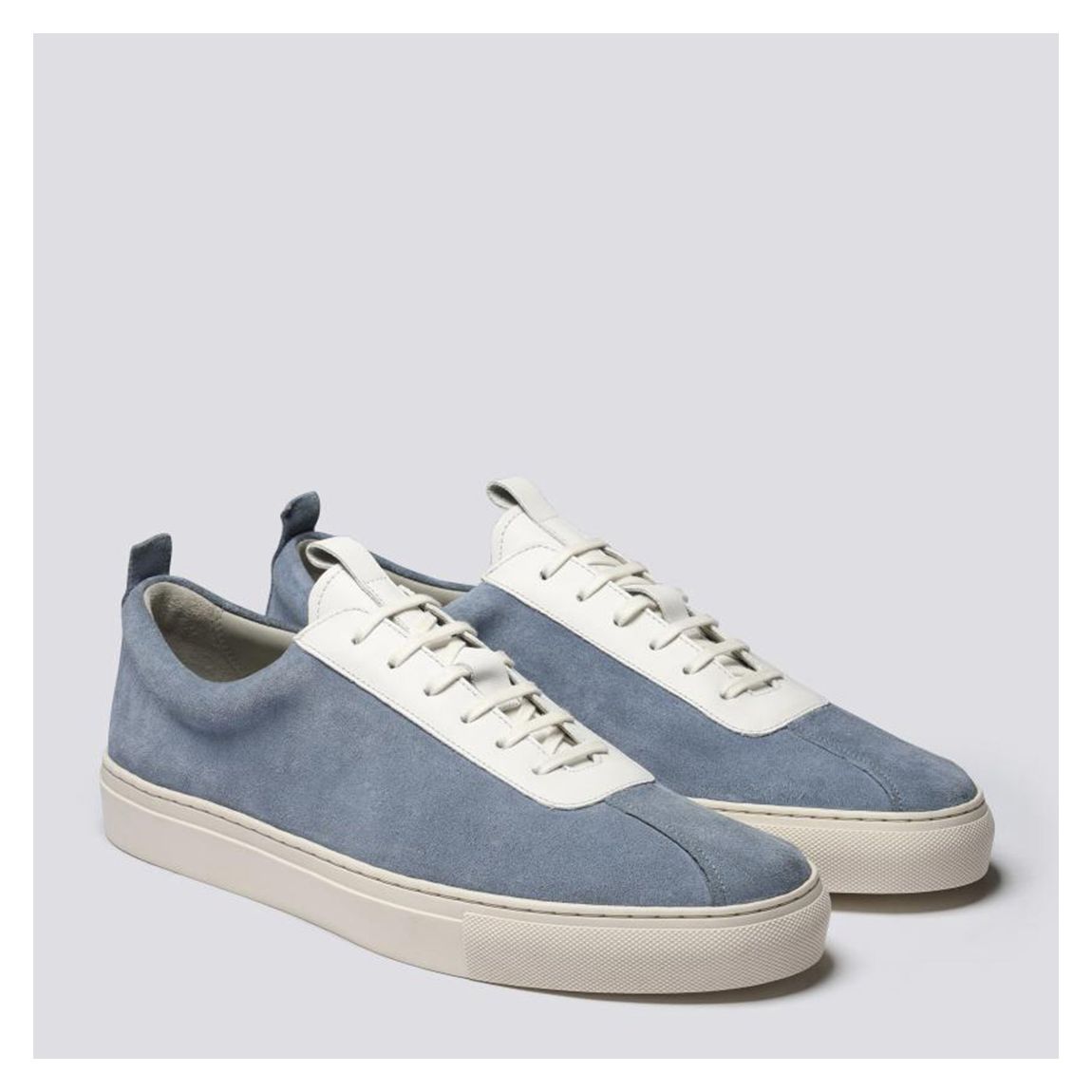 Mens Blue Sneaker 1 Suede Oxford main product photo