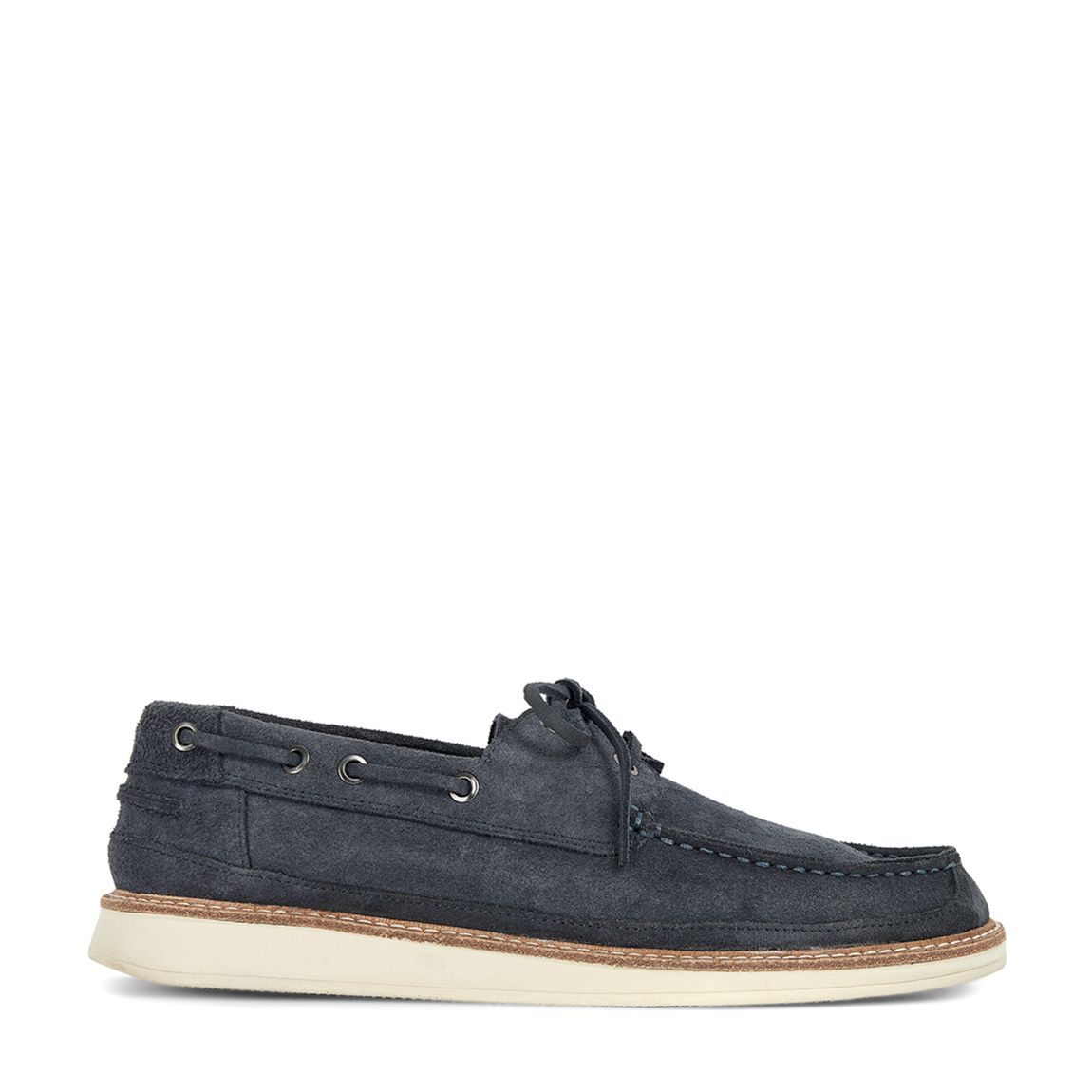 Navy Copeland Suede Boat Shoe main product photo