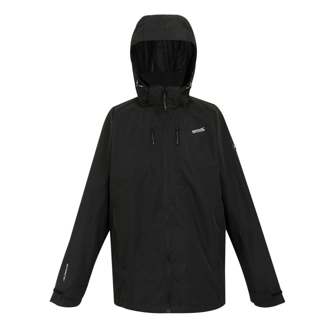 Waterproof Jacket Calderdale VI Polyester Black main product photo