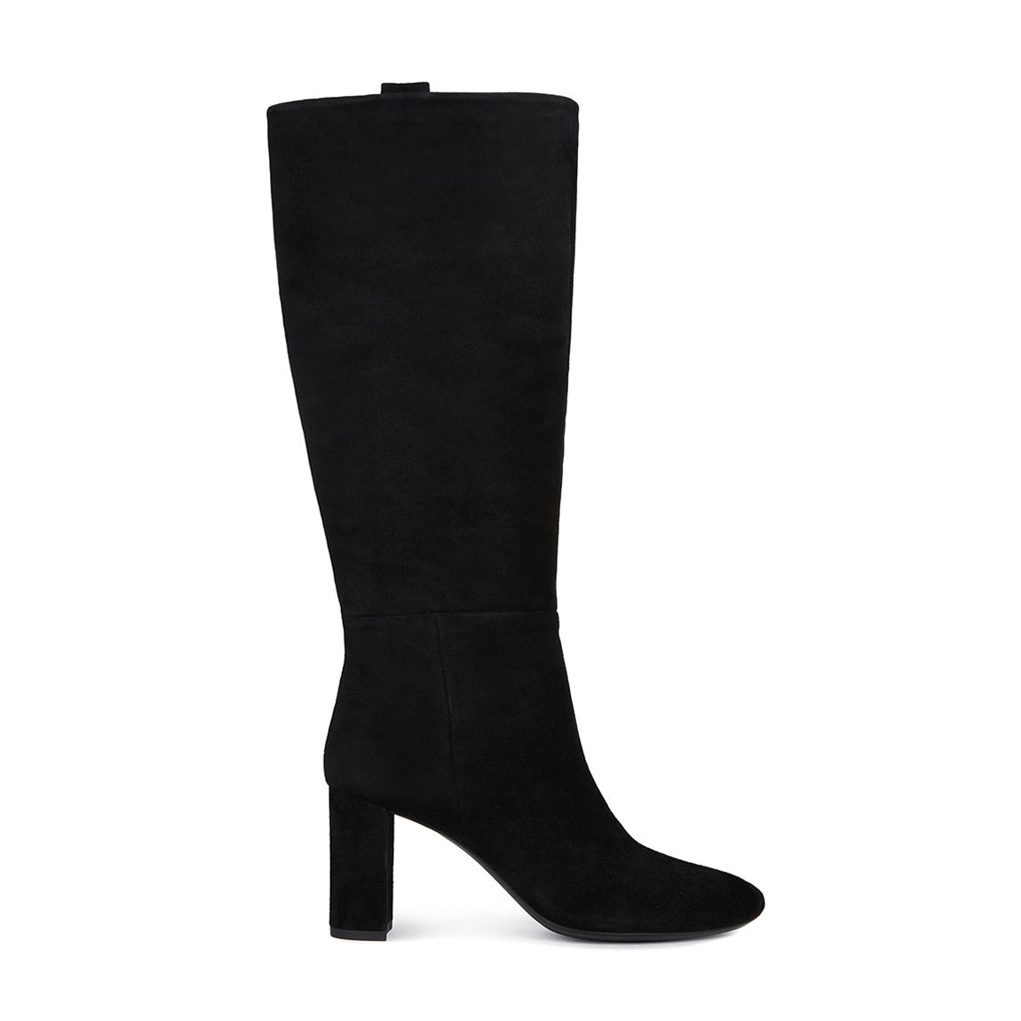 Black Suede Pheby 80 Long Boots main product photo
