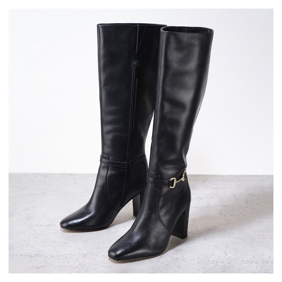 Shannon Black Long Boots main product photo