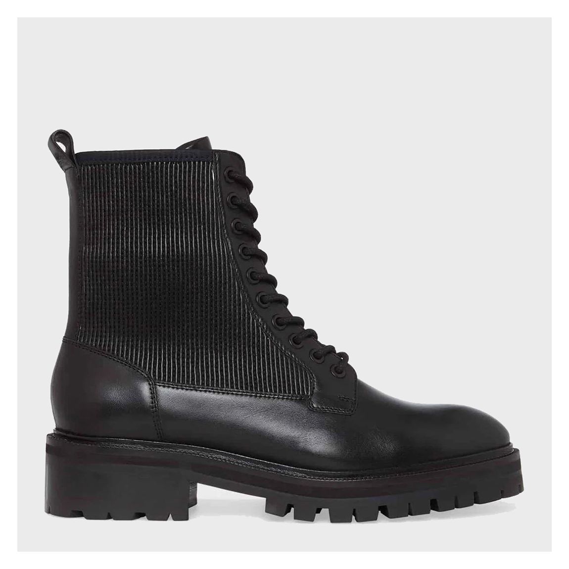 Black Trinity Leather Boot main product photo