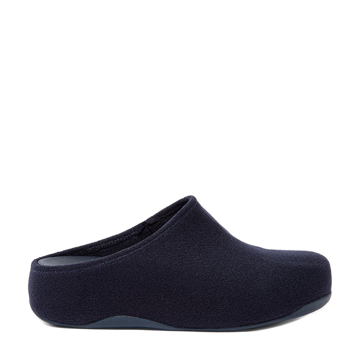 Navy Shuv Felt Clog Slippers main product photo