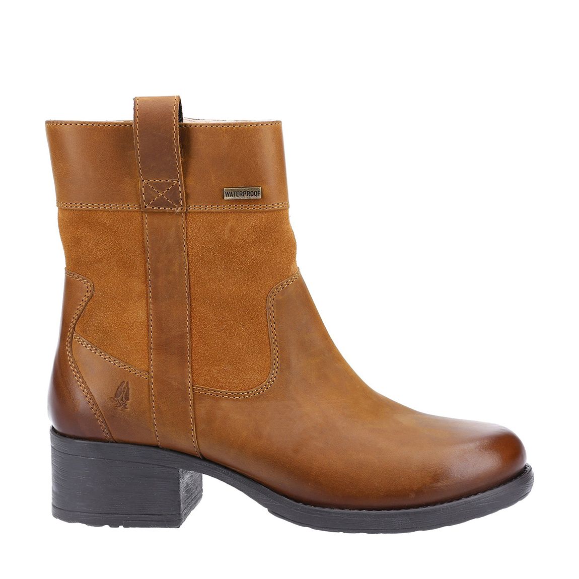 Womens Brown Leather Saskia Boot main product photo