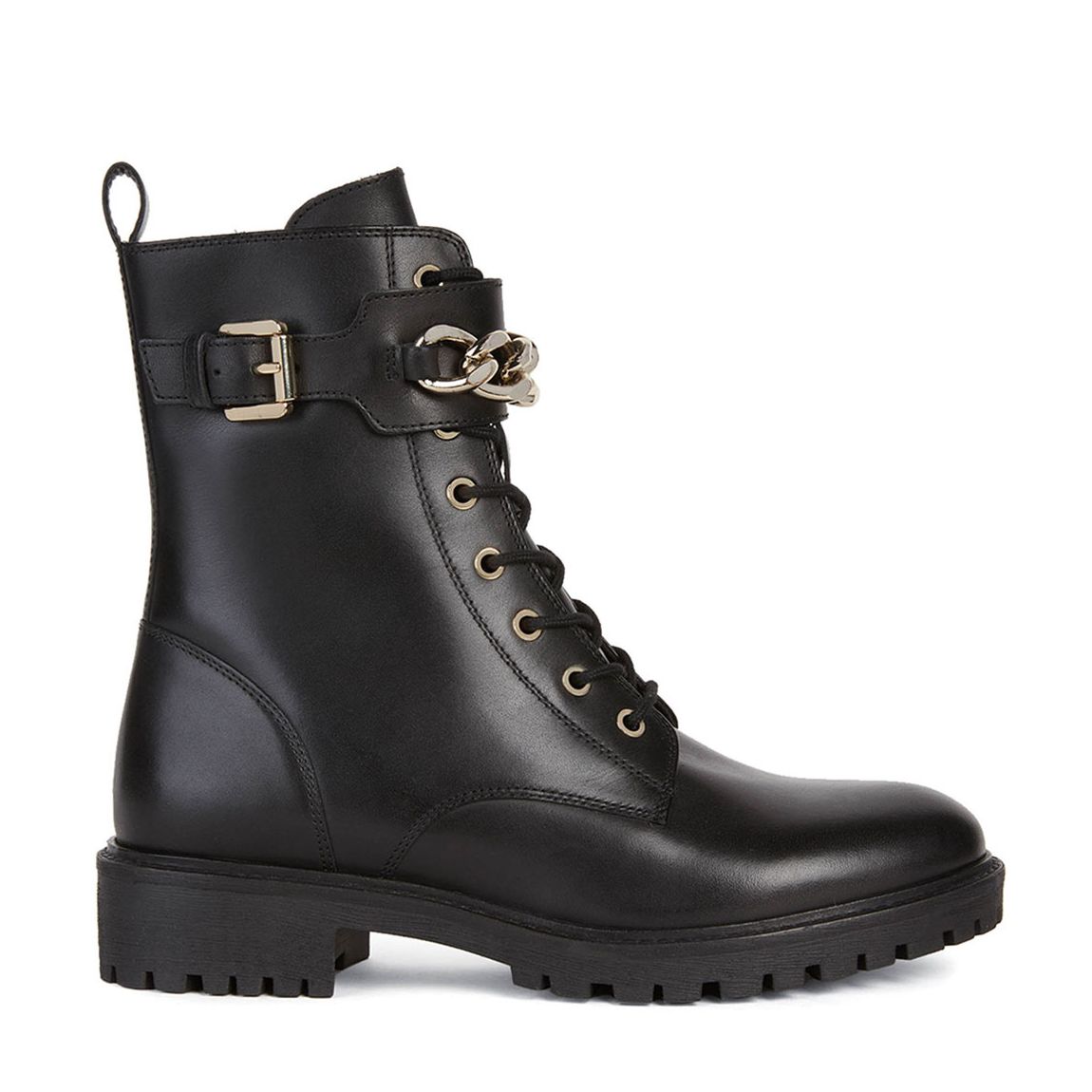 Black Suede Hoara Ankle Boot main product photo