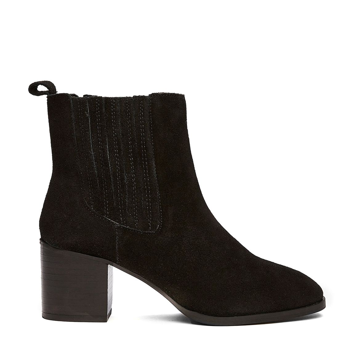 Black Naples Heeled Chelsea Boots main product photo