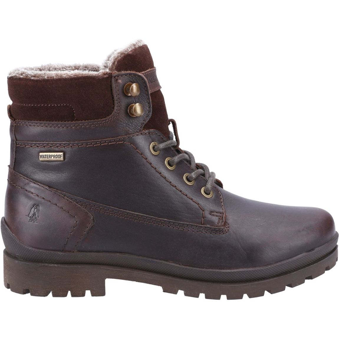 Women's Brown Annay Heeled Ankle Boots main product photo