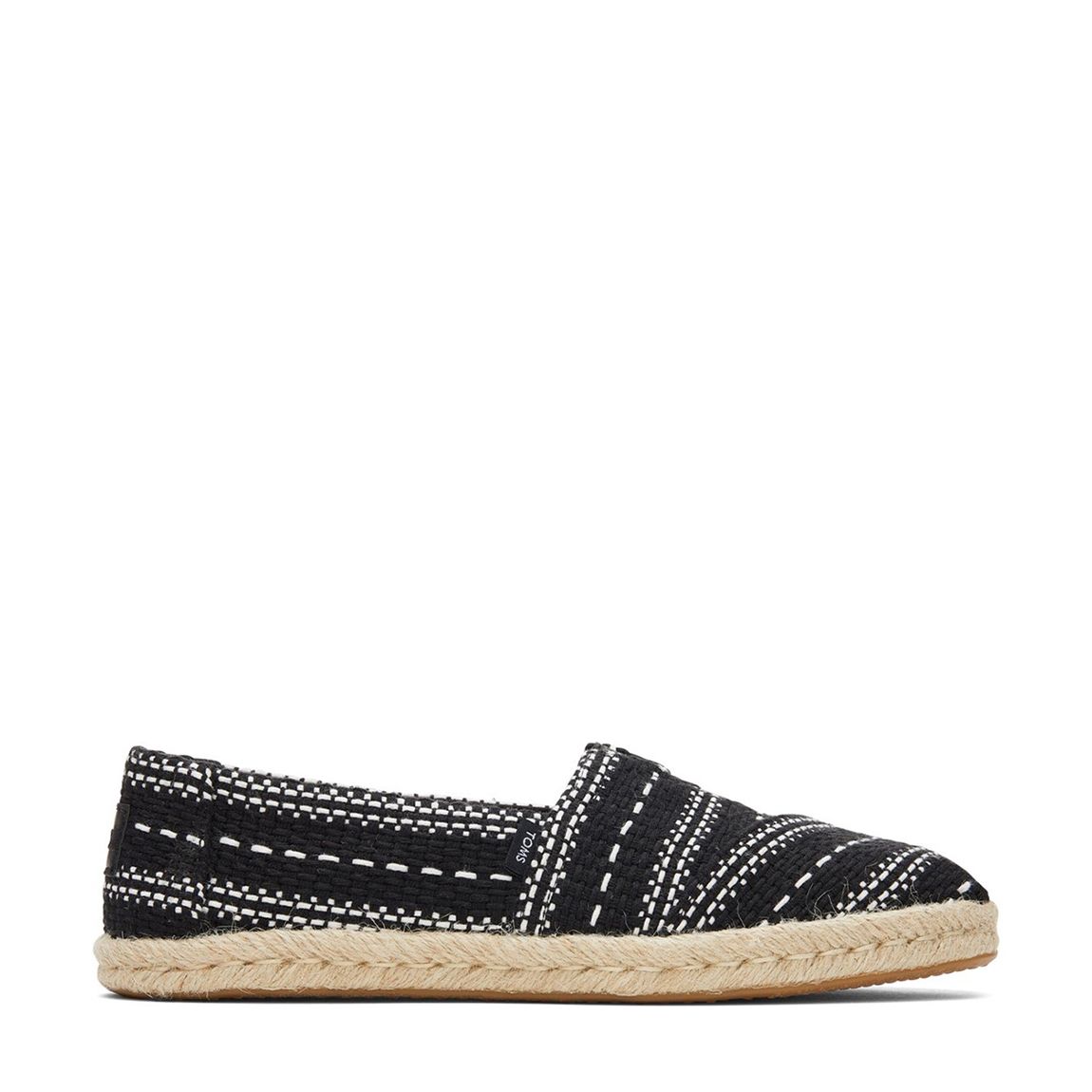Black stripes Espadrilles main product photo