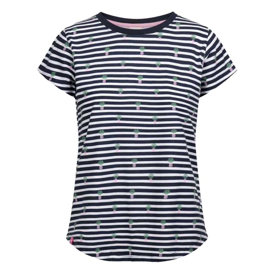 Womens/Ladies Calypso T-Shirt Navy main product photo