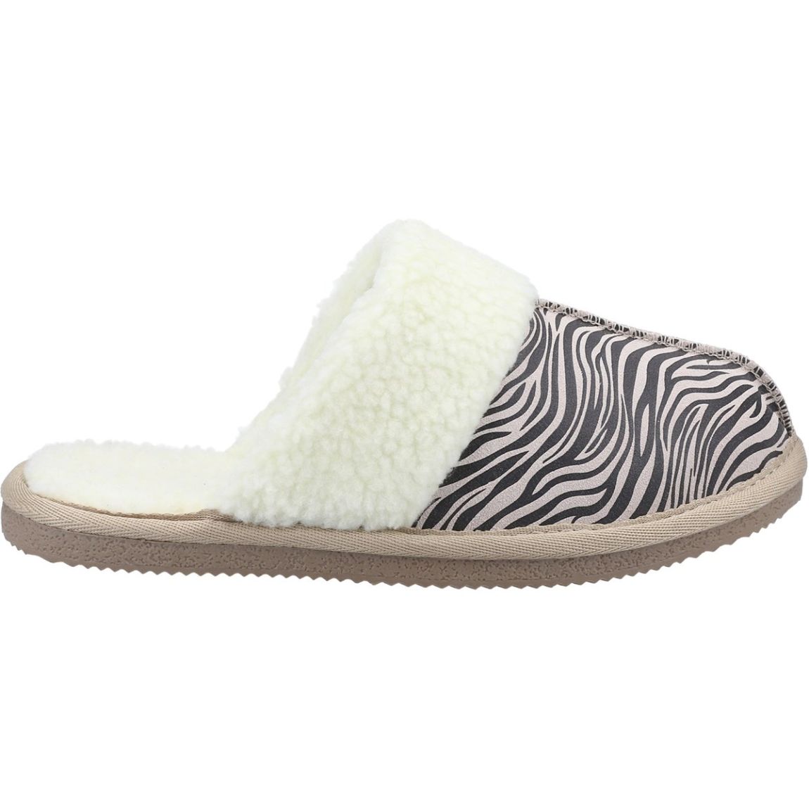Zebra Arianna Mule Slippers main product photo