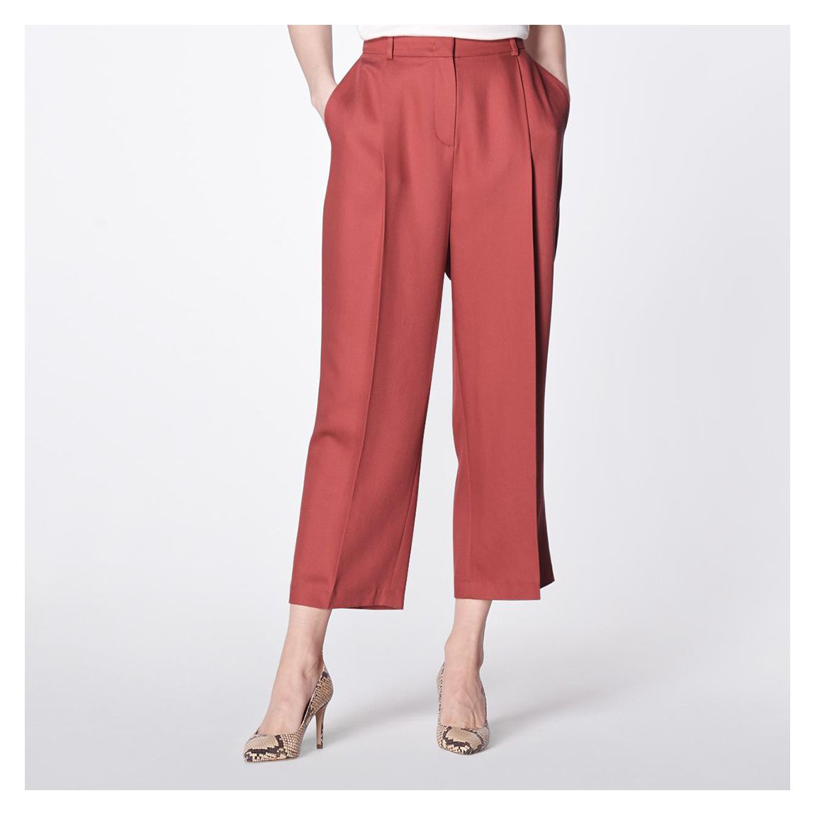 Red Irene Trousers main product photo