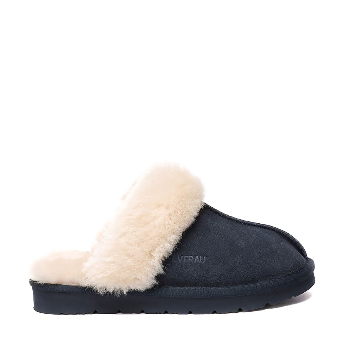 Women's Navy Raven Slippers main product photo
