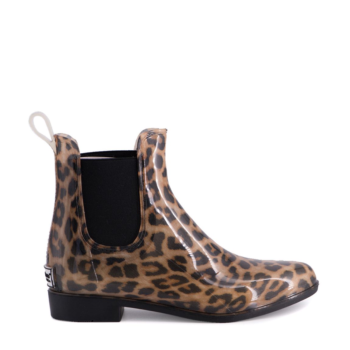 Leopard Print Double Bay Rainboots main product photo