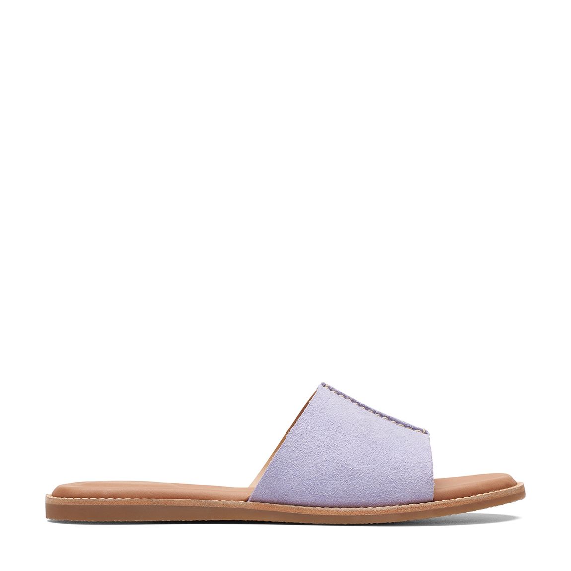 Lilac Leather Karsea Suede Sandal main product photo