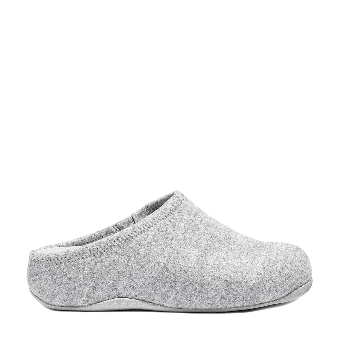 Grey Shuv Felt Clog Slippers main product photo