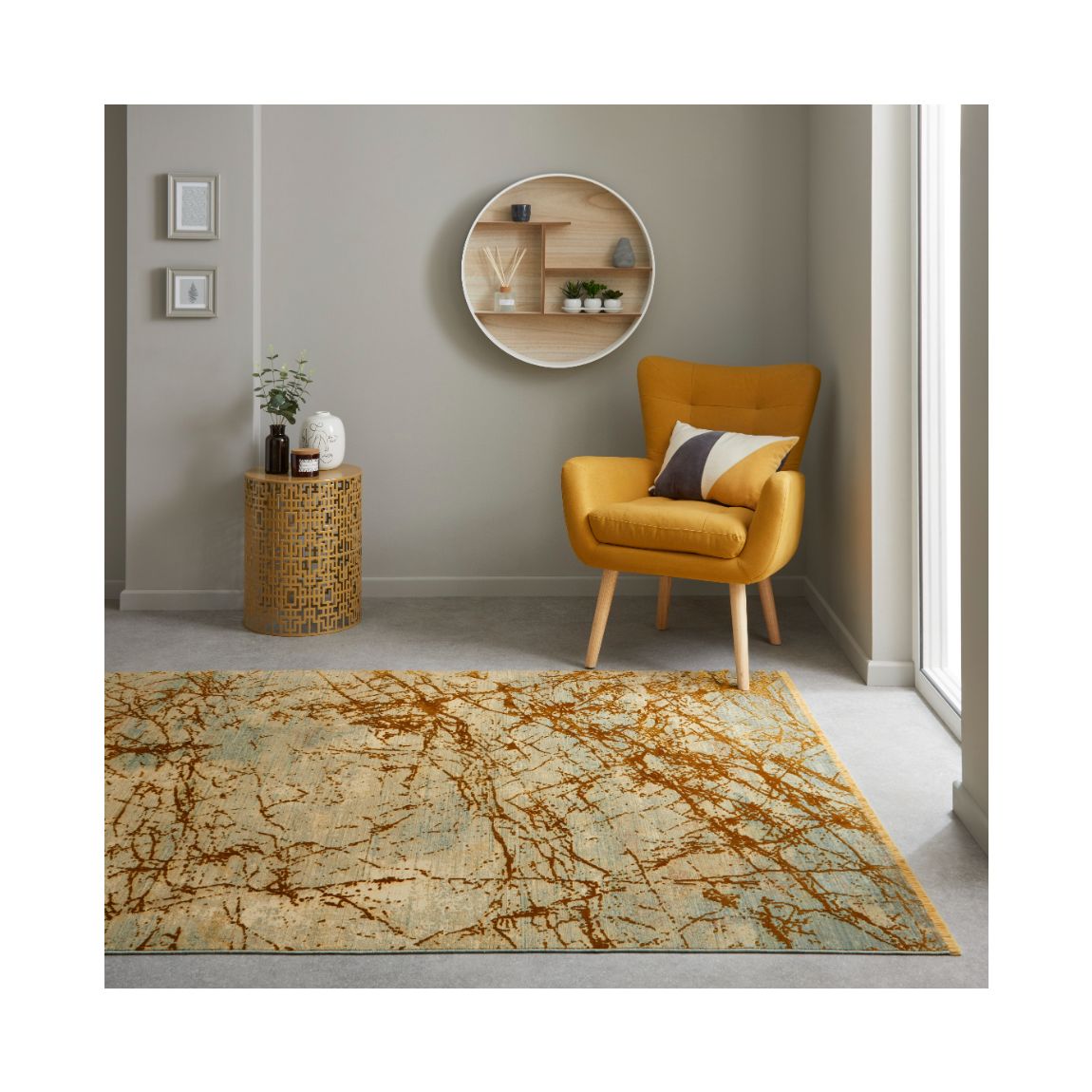 Emerald - Yellow - 180cm x 120cm main product photo