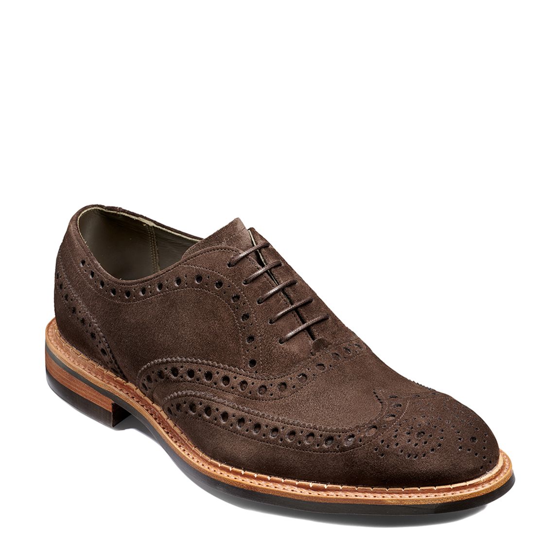 Brown Station Suede Shoe main product photo