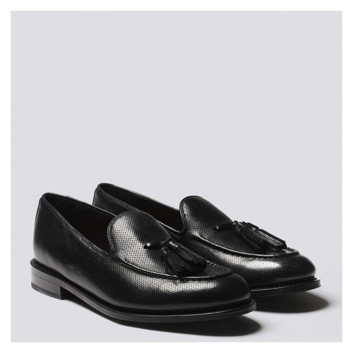 Mens Black Merlin Dipped Loafer main product photo