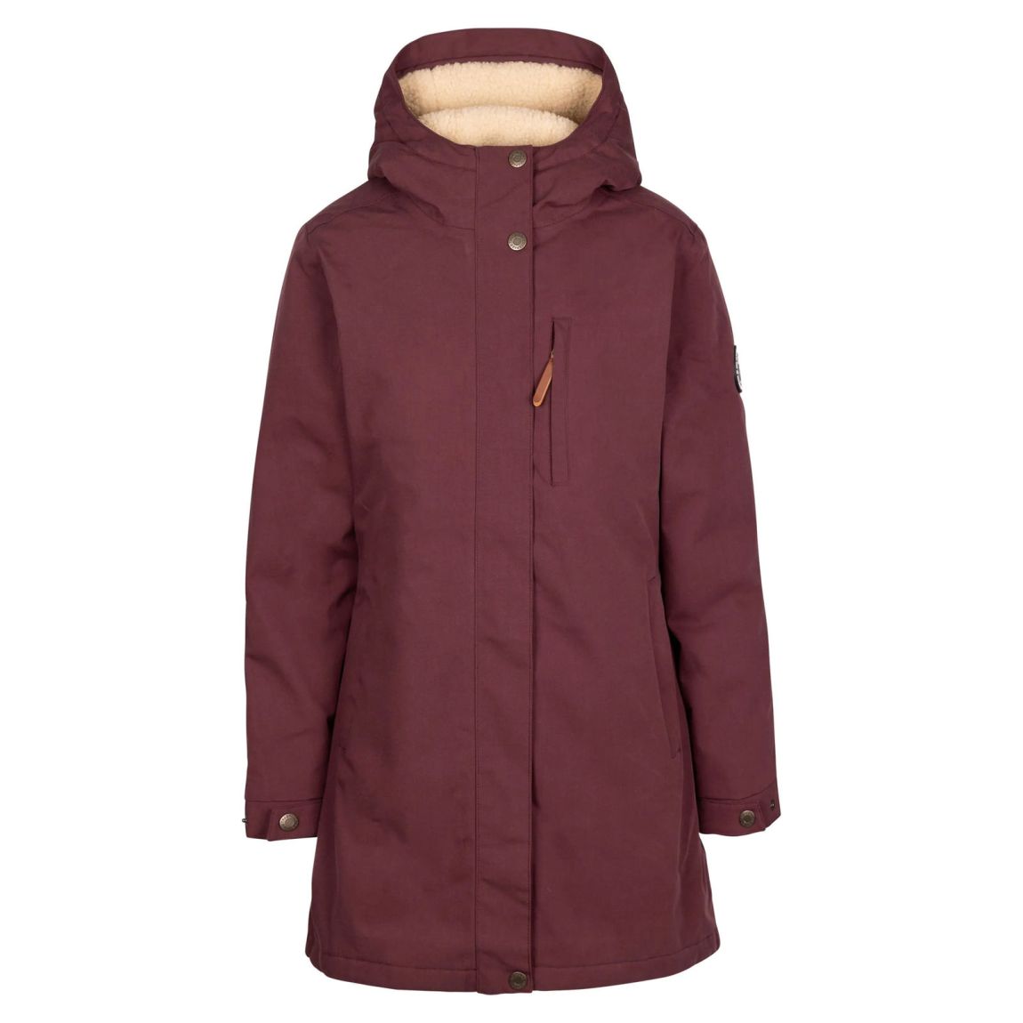 Womens/Ladies Risha TP50 Fleece Lined Waterproof Jacket Mulberry main product photo