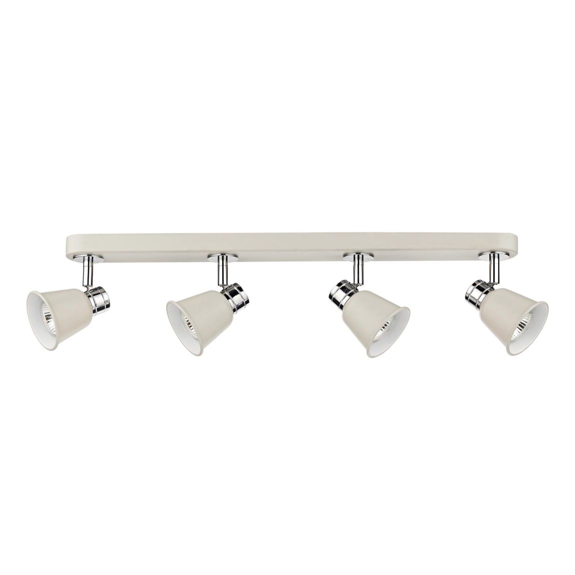Fry 4 Light Bar Spotlight Cream Polished Chrome main product photo
