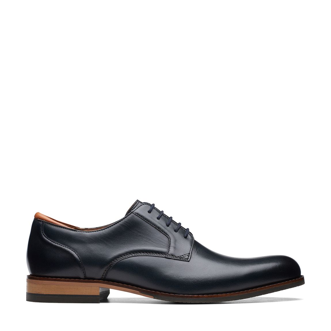 Navy Leather CraftArlo Lace Formal Shoes main product photo