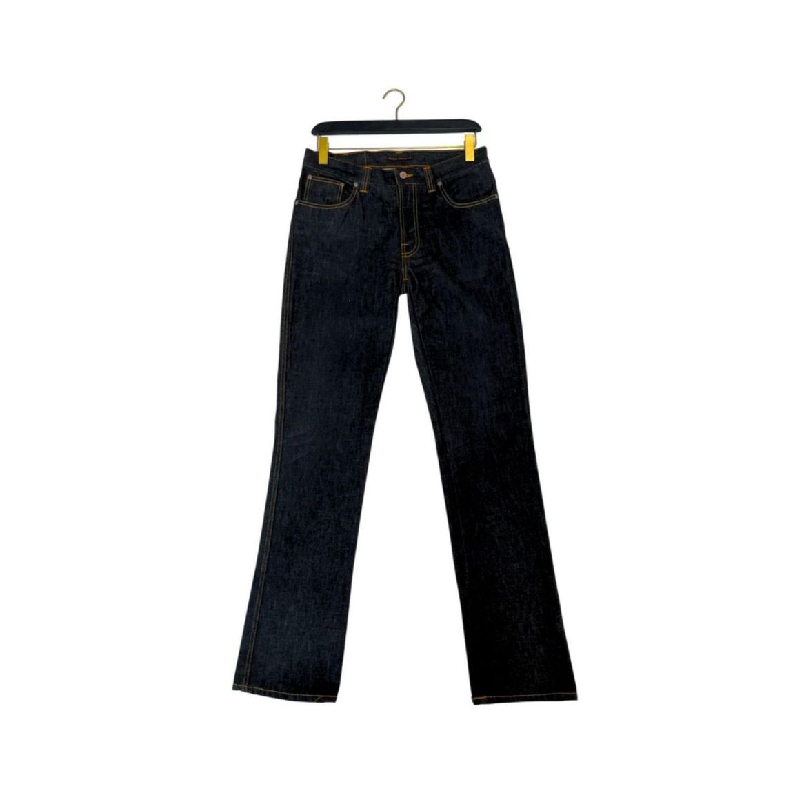 Thin Finn Dry Deep Dark Jeans - Black Pants main product photo