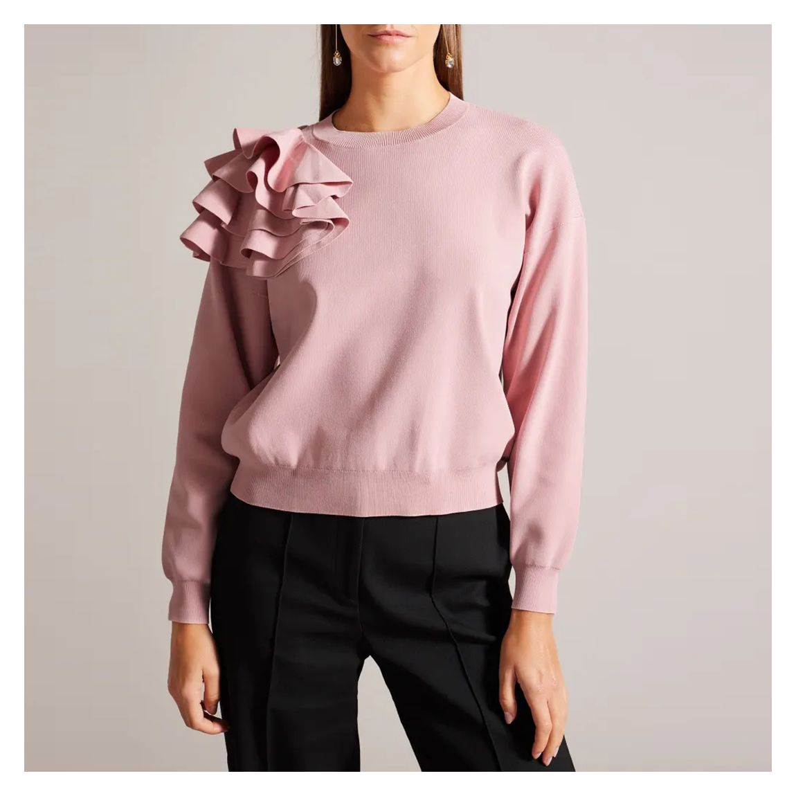 Pink Debroh Easy Fit Sweatshirt main product photo