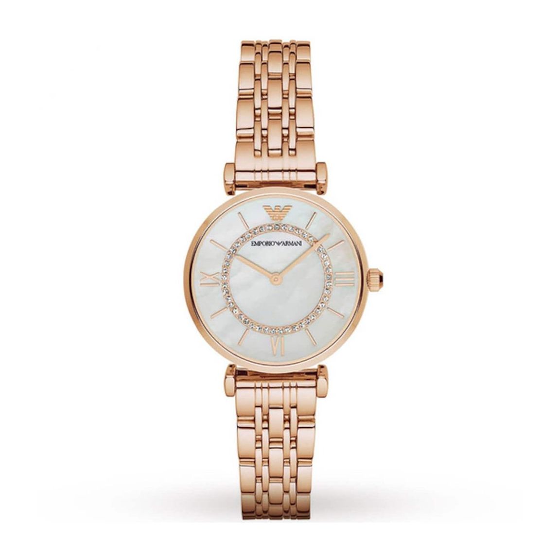 Emporio Armani AR1909 Ladies Watch T-Bar Gianni Rose Gold main product photo