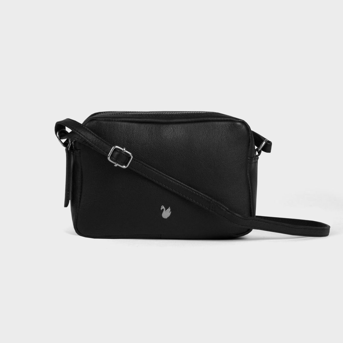 'AVON' Soft Nappa Full Grain Real Leather Crossbody Bag main product photo