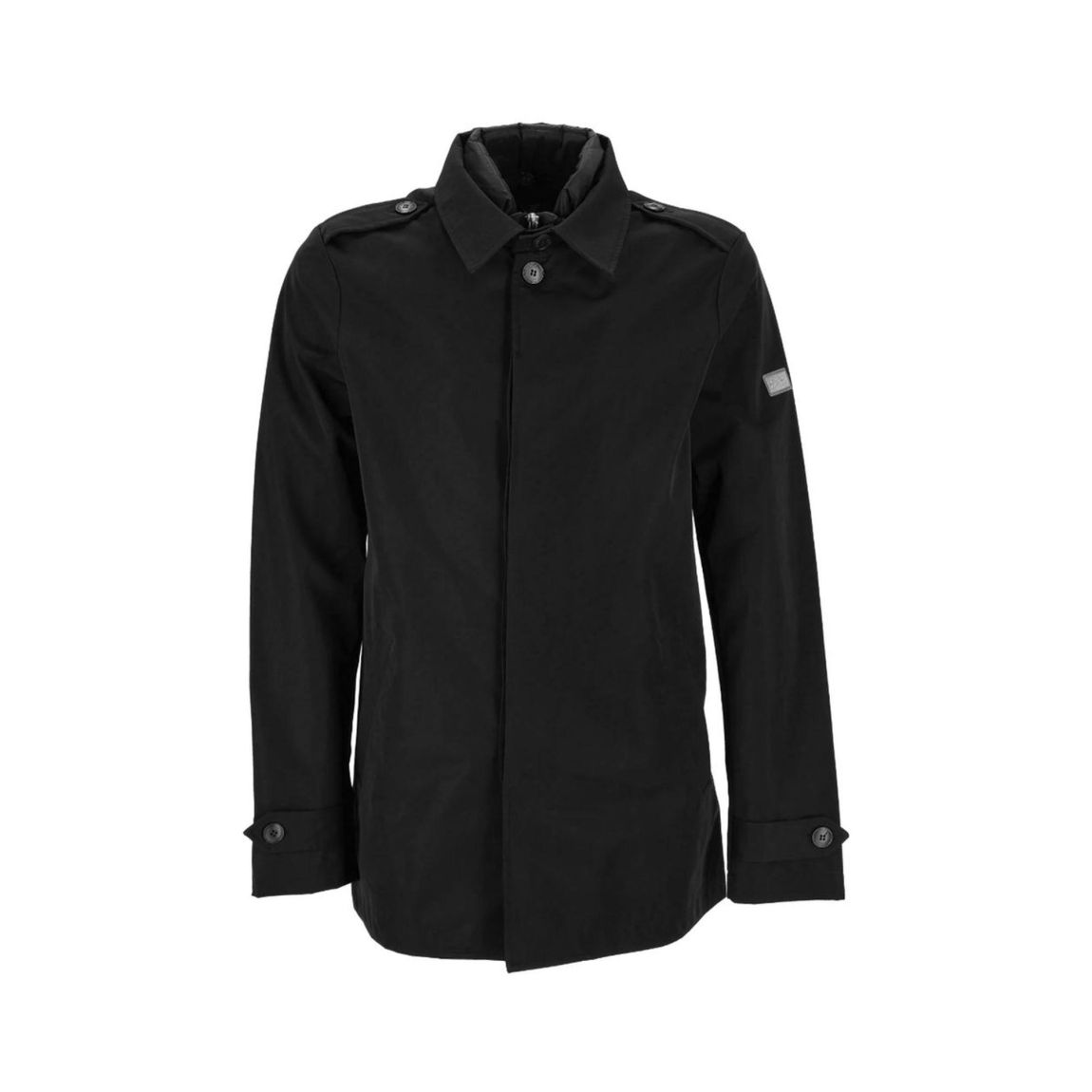 Classic Trench Coat Model 14587 - Black Jackets main product photo