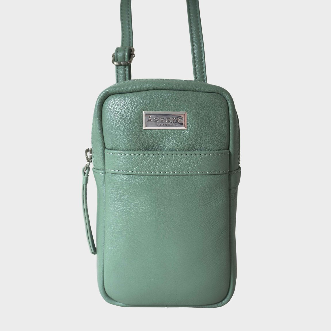 'LEO' Real Leather Crossbody Mobile Phone Bag main product photo
