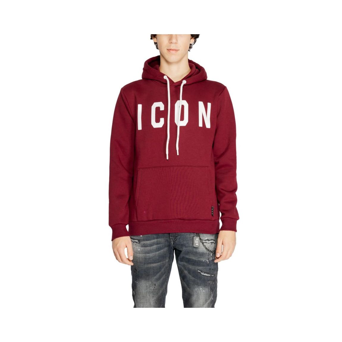 ICON Burgundy Hoodie - Bordeaux Sweaters main product photo