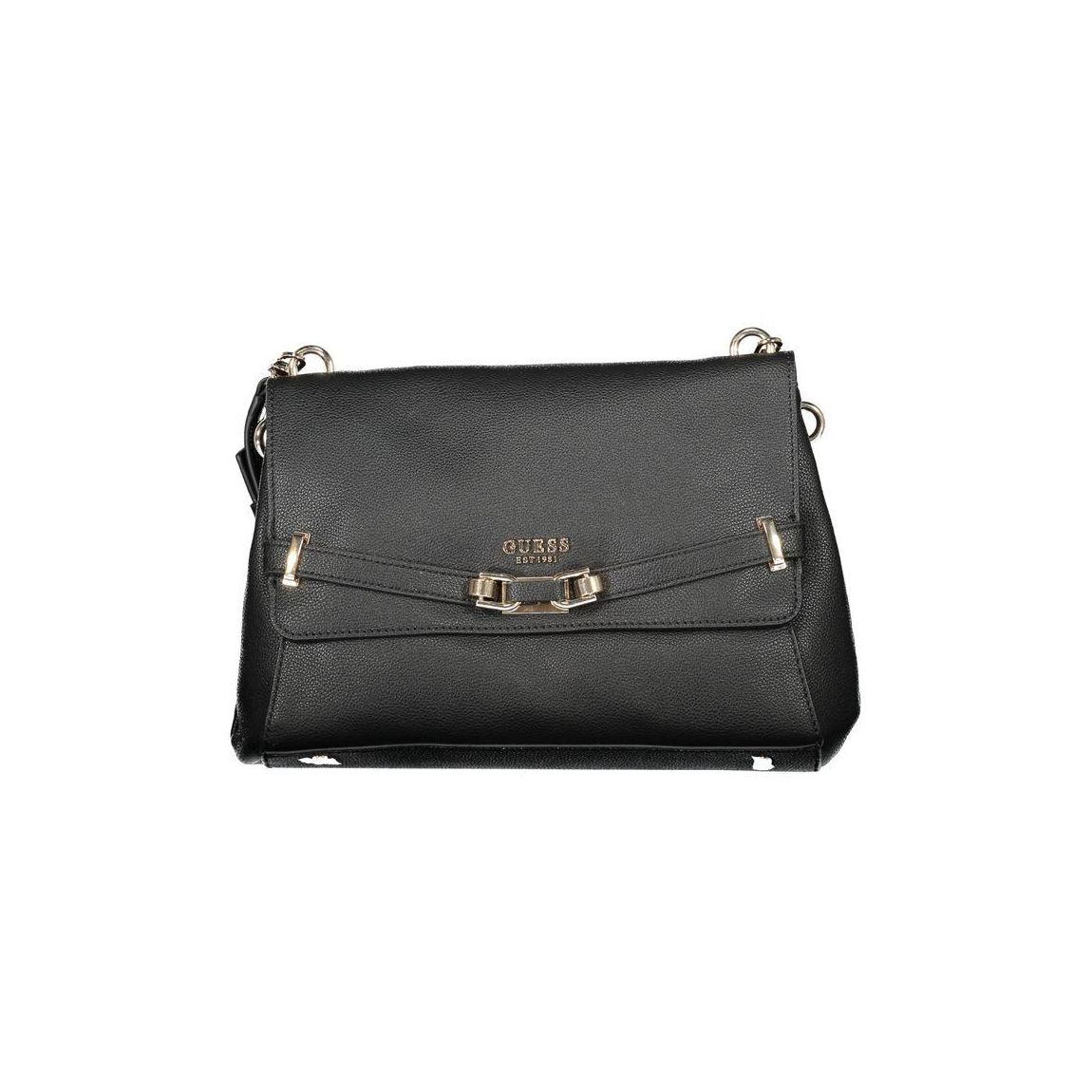 Nisha Satchel Handbag HWVG78 90260 Wo - Black main product photo