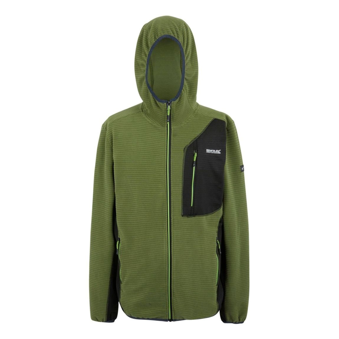 Fleece Jacket Lakewright Polyester Nephrite Green/Black main product photo
