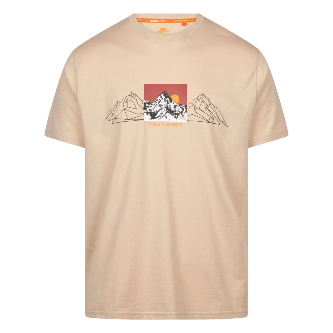 Mens Grande T-Shirt Soft Stone main product photo