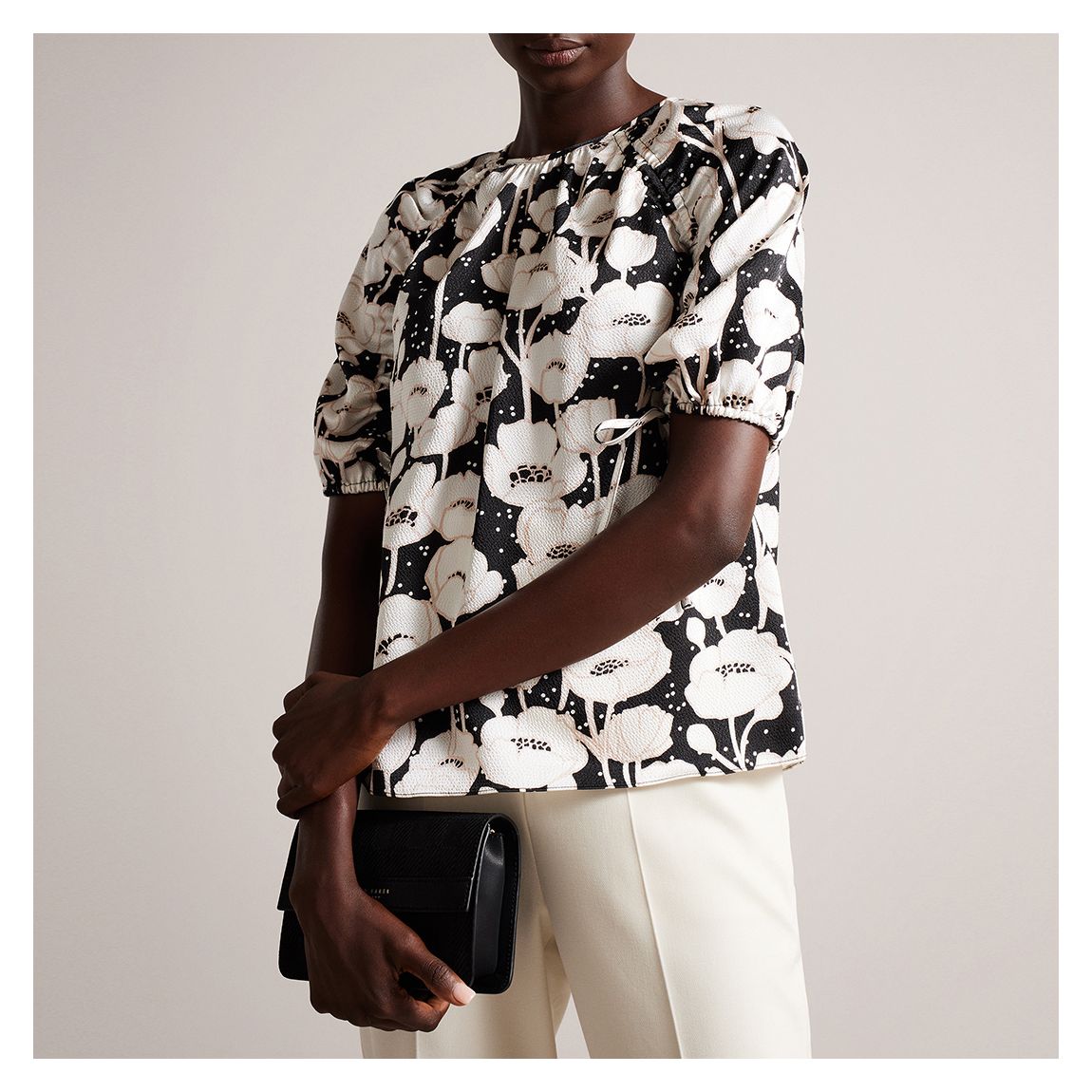 Black/White Luciani Top main product photo